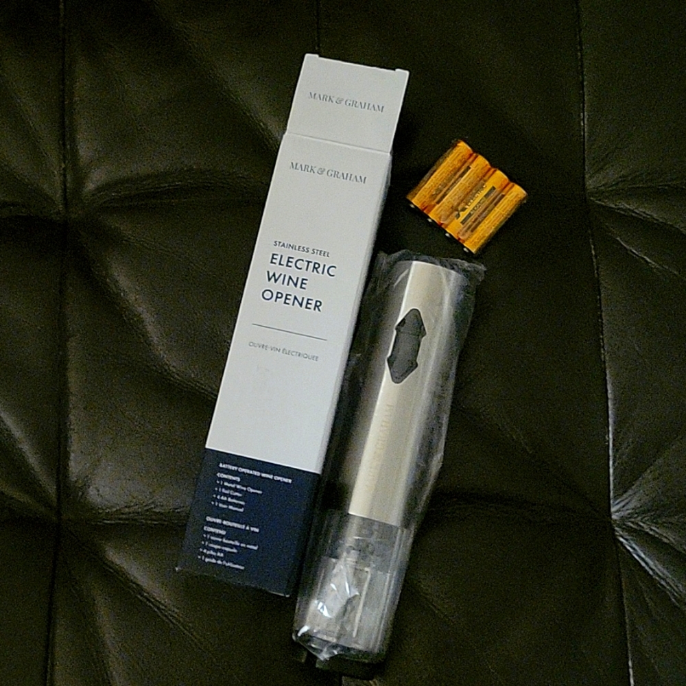 Mark & Graham electric wine opener